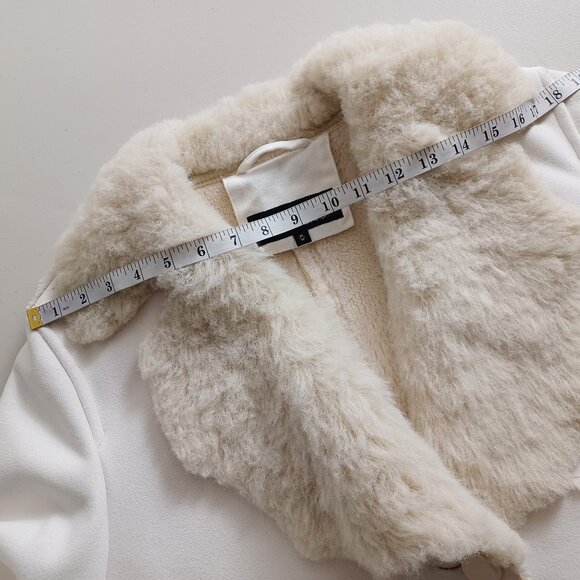 Utex Faux Fur/Shearling Coat - Picture 9 of 15